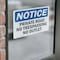 Signmission Private Road No Trespassing No Outlet OSHA Notice Sign, Vinyl Decal, 7in W x 5in L, 2PK OS-2PACK-NS-D-57-L-17871 - alternate 3
